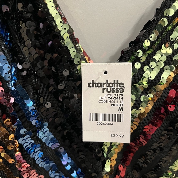 Charlotte Russe Romper M - Picture 2 of 2